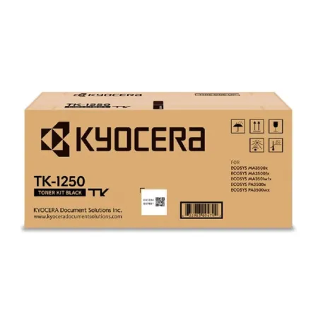 Oryginalny Toner Czarny Kyocera ECOSYS MA3500x (TK-1250, TK1250, 1T0C3H0NL0)