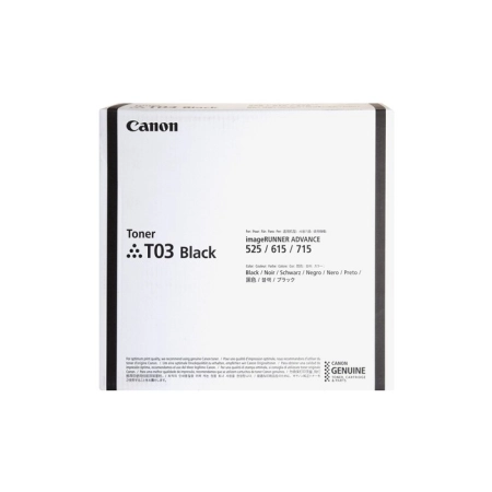 Oryginalny Toner Czarny Canon IR525, IR615, IR715 (T03, 2725C001)