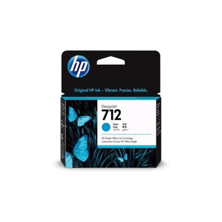 Oryginalny Tusz Cyan HP 712 (3ED67A)