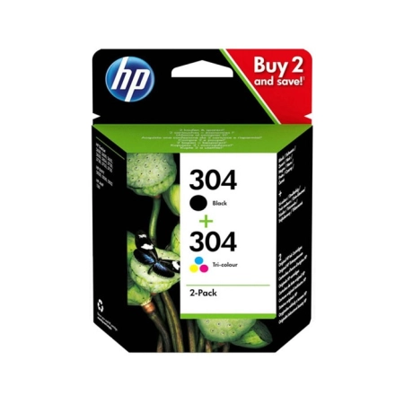 Oryginalny Tusz CMYK HP 304 (3JB05AE)
