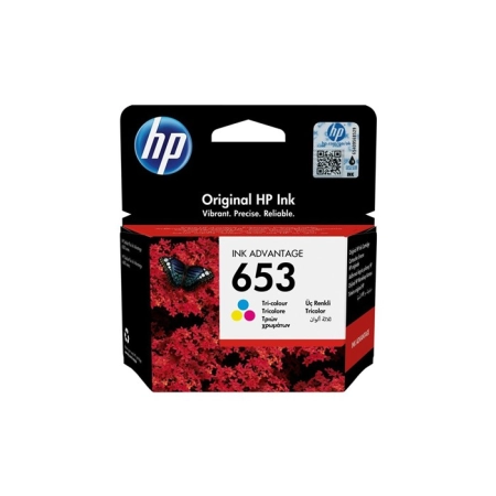 Oryginalny Tusz CMY HP 653 (3YM74AE)