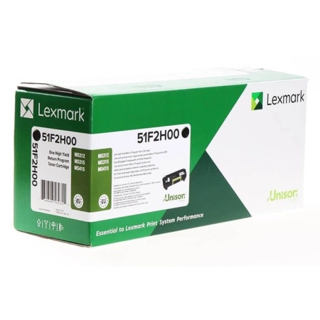 Oryginalny Toner Czarny Lexmark MS312, MS415 (51F2H00)