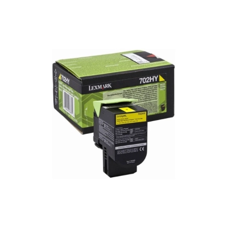 Oryginalny Toner Yellow Lexmark CS310, CS410, CS510 (70C2HY0)