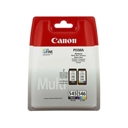 Oryginalny Tusz CMYK Canon PG-545, PG545, CL-546, CL546 (8287B005)