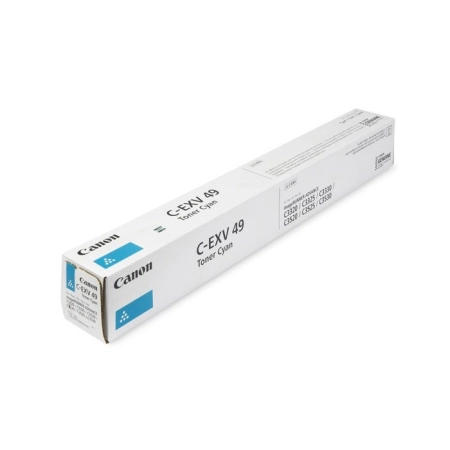 Oryginalny Toner Cyan Canon ADV iRC3320, iRC3325, iRC3330, iRC3520, iRC3525, iRC3530 (C-EXV49C, CEXV49C, 8525B002)