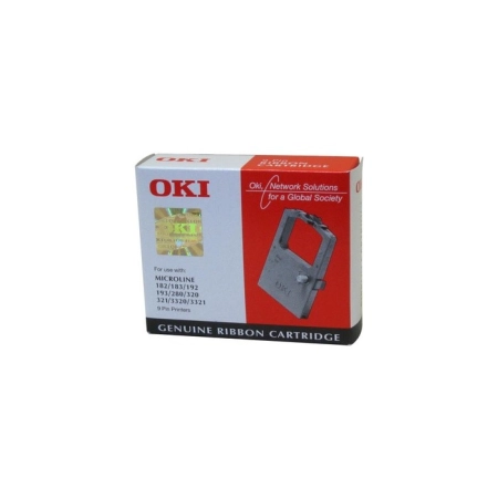 Oryginalna Taśma Czarna Oki OKIDATA 19 X Elite, 320, 321, 380, 390 (9002303)