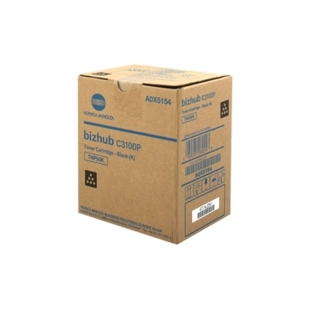 Oryginalny Toner Black Konica Minolta Bizhub C3100P (TNP-50K, TNP50K, A0X5154)