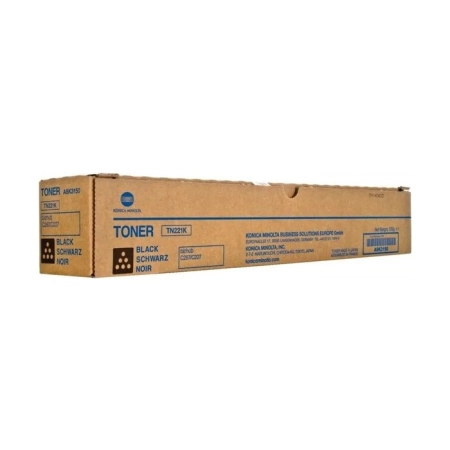 Oryginalny Toner Black Konica Minolta BizHub C 227, 287 (TN221K, TN-221K, A8K3150)