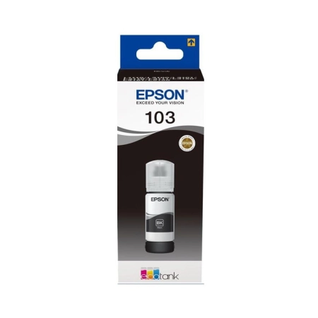 Oryginalny Tusz w butelce Black Epson 103 (T00S1, C13T00S14A)