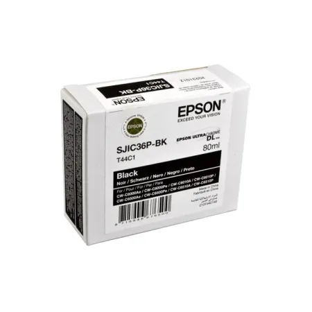 Oryginalny Tusz Black Epson SJIC36PK, SJI-C36PK, SJIC-36PK (T44C1, C13T44C140