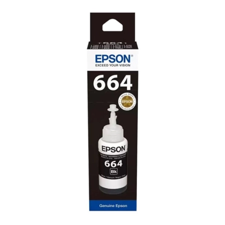 Oryginalny Tusz w butelce Black Epson 664 (T6641, C13T66414A)