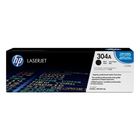 Oryginalny Toner Black HP Color LaserJet CP2025, CM2320 (304A CC530A)