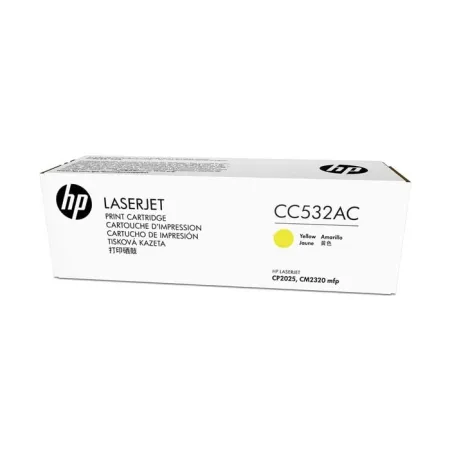 Oryginalny Toner Yellow HP Color LaserJet CP2025, CM2320 (304AC CC532AC)