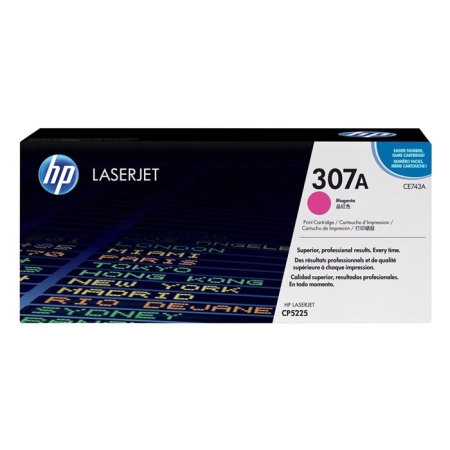 Oryginalny Toner Magenta HP Color LaserJet Professional CP5225 (307A CE743A)
