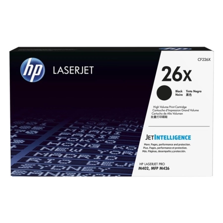 Oryginalny Toner Czarny HP LaserJet Pro M402, M426 MFP (26X CF226X)