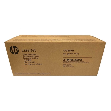Oryginalny Toner Black HP Color LaserJet Enterprise M552 (508XH CF360XH), kompatybilne z CF360X