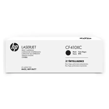 Oryginalny Toner Black HP Color LaserJet Pro M377, M452, M477 (410XC CF410XC), kompatybilne z CF410X