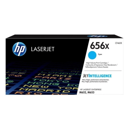 Oryginalny Toner Cyan HP Color LaserJet Enterprise M652, M653 (656X CF461X)