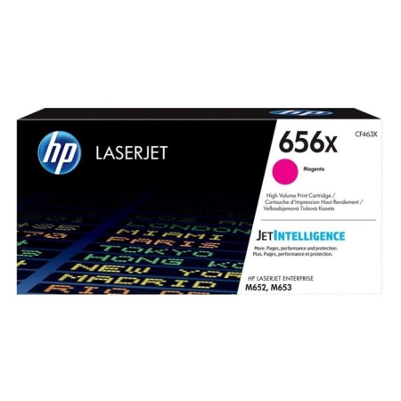 Oryginalny Toner Magenta HP Color LaserJet Enterprise M652, M653 (656X CF463X)