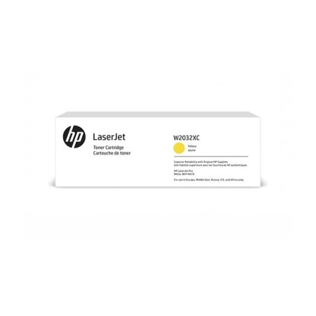 Oryginalny Toner Yellow HP Color LaserJet Color Pro M454, M479, MFP M454, MFP M479, Enterprise M455, MFP M480, Managed E45028, E47528 (415XH W2032XH),