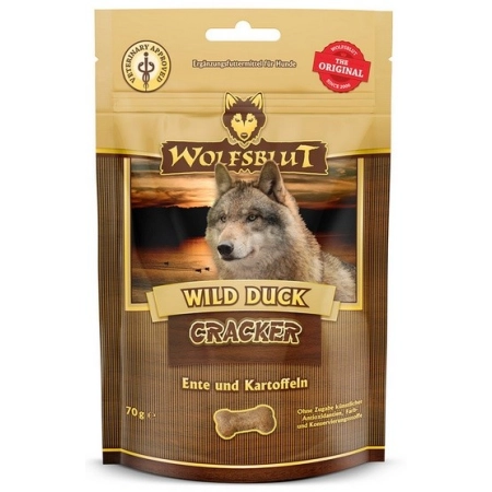 Wolfsblut Dog Cracker Wild Duck - kaczka i bataty 70g