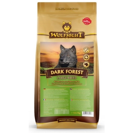 Wolfsblut Dog Dark Forest Large - dziczyzna i bataty 12,5kg-2056366