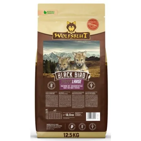 Wolfsblut Dog Black Bird Puppy Large - indyk i bataty 12,5kg-2056424