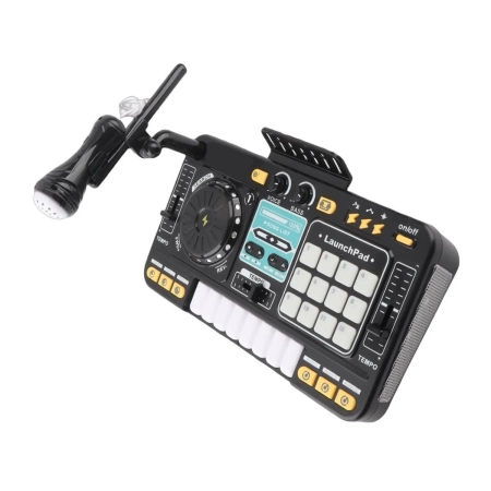 Konsola Dj dla dzieci Organki Zabawka muzyczna Elektroniczny Mikser Kontroler Mikrofon Konsoleta Światło LED-2057159