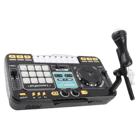 Konsola Dj dla dzieci Organki Zabawka muzyczna Elektroniczny Mikser Kontroler Mikrofon Konsoleta Światło LED-2057160