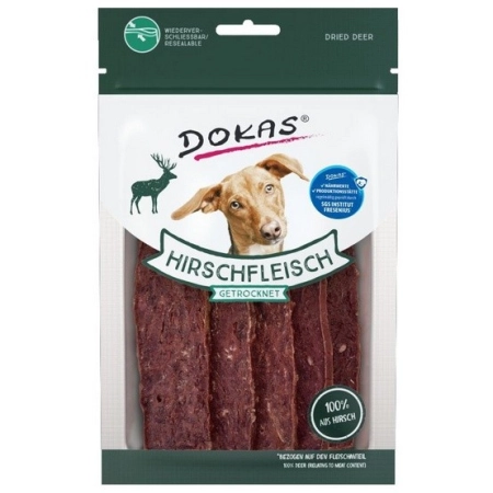 Dokas Pies Paski jeleń 60g