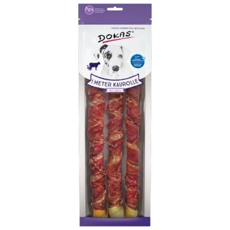 Dokas Pies Rolki XXL z kaczką 3szt / 315g
