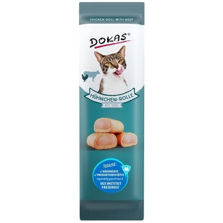 Dokas Kot Paszteciki kurczak & wołowina 10g