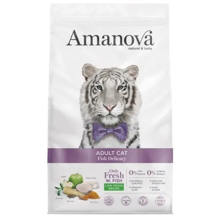 Amanova Cat Adult Fish Delicacy White Fish - biała ryba 6kg