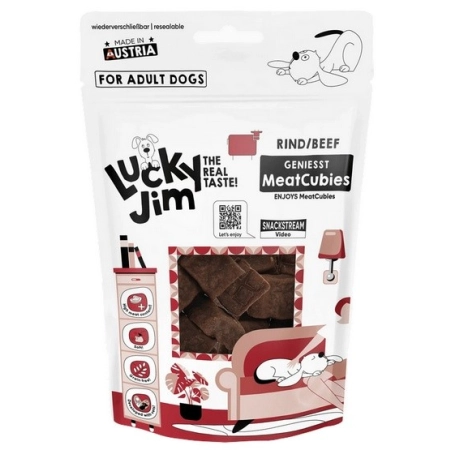Lucky Jim MeatCubies Wołowina 70g-2057912