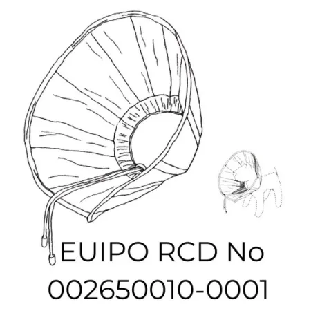 Grande Finale Kołnierz pozabiegowy z tkaniny rozmiar 1,5 niebieski [WET/KT/1,5(S/M)]-2058047