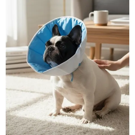 Grande Finale Kołnierz pozabiegowy z tkaniny rozmiar 6 niebieski [WET/KT/6(XXXL)]-2058093