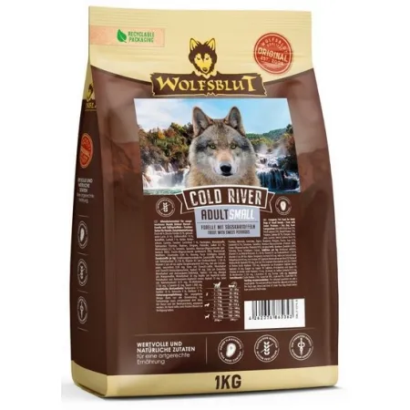Wolfsblut Dog Cold River Small - pstrąg i bataty 1kg