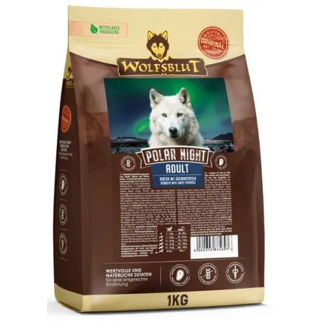 Wolfsblut Dog Polar Night Adult - renifer i bataty 1kg