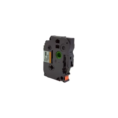 Taśma JetWorld Czarny na Fluorescencyjnym Pomarańczowym Zamiennik Brother 12mm x 8m TZe-B31 (TZEB31, TZB31, TZ-B31, AZE-B31, AZEB31)