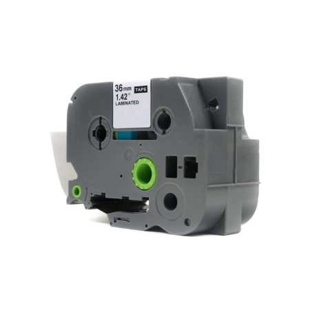 Taśma (elastyczna) JetWorld Czarny na Żółtym Zamiennik Brother 36mm x 8m TZe-FX661 (TZEFX661, TZFX661, TZ-FX661, AZEFX661, AZE-FX661)