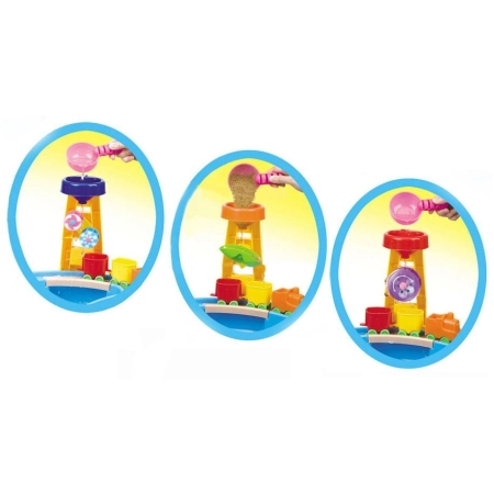 Piaskownica - Stolik, Akcesoria, Parasolka-2060169