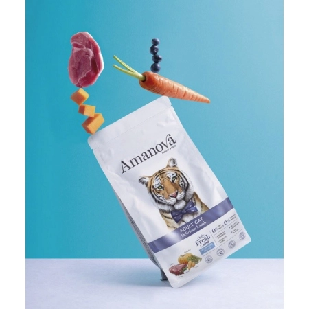 Amanova Cat Adult Delicious Lamb - jagnięcina 4kg-2060452