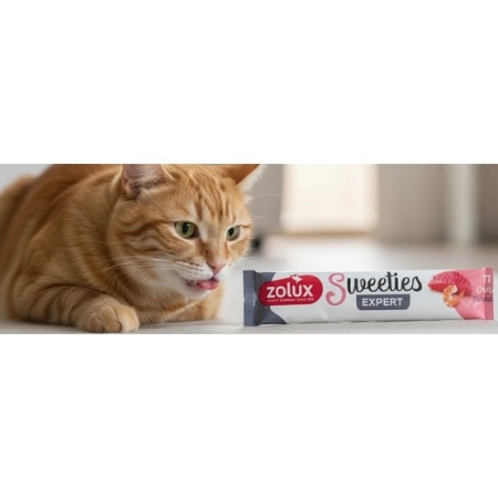 Zolux Sweeties Kremowy przysmak dla kota - tuńczyk i krewetka 14g-2060632