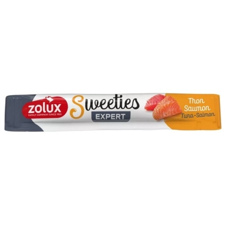 Zolux Sweeties Kremowy przysmak dla kota - tuńczyk i łosoś 14g