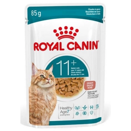 Royal Canin Ageing +11 karma mokra dla kotów dojrzałych w sosie saszetka 85g