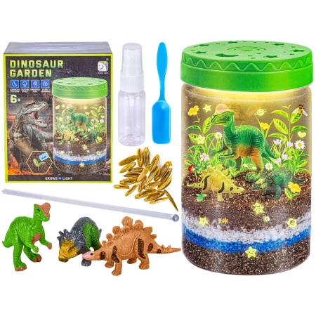 Hodowla Dinozaurów Terrarium Dinozaury Lampka Nocna Led Mini Projektor
