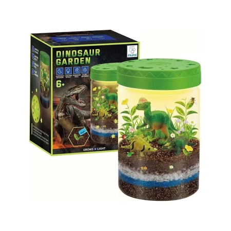 Hodowla Dinozaurów Terrarium Dinozaury Lampka Nocna Led Mini Projektor-2060801