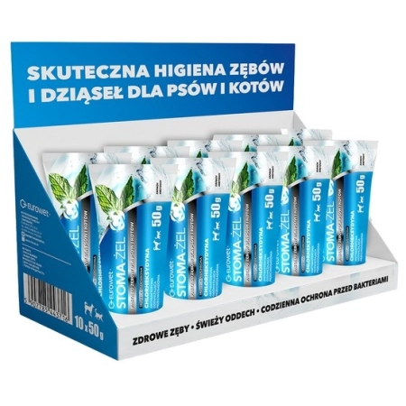 Stoma-żel miętowy - pasta do pielęgnacji uzębienia psów i kotów tubka 50g-2060828