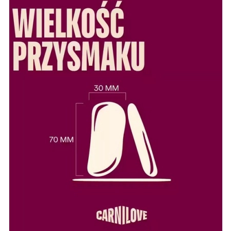 Carnilove Dog Jerky Turkey & Rabbit - indyk i królik 100g-2061297
