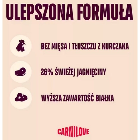 Carnilove Cat Active Lamb & Wild Boar Sterilised - jagnięcina i dzik 2kg-2061306